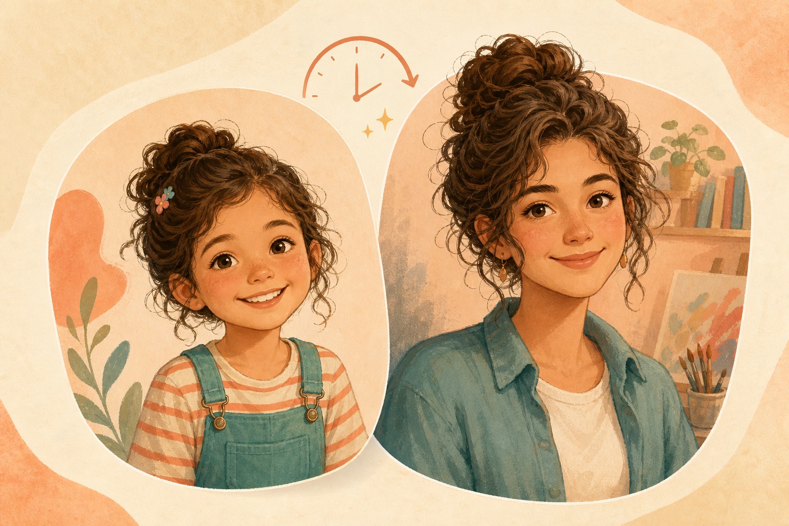 Illustration showing a child as one example of an imaginative Future Look